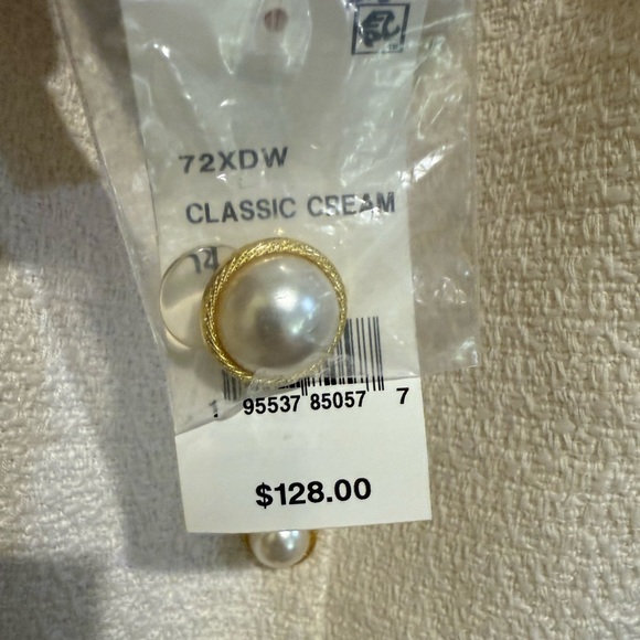 French Connection Tweed Square Neck Sleeveless Button Front Top size 14 - Picture 6 of 8